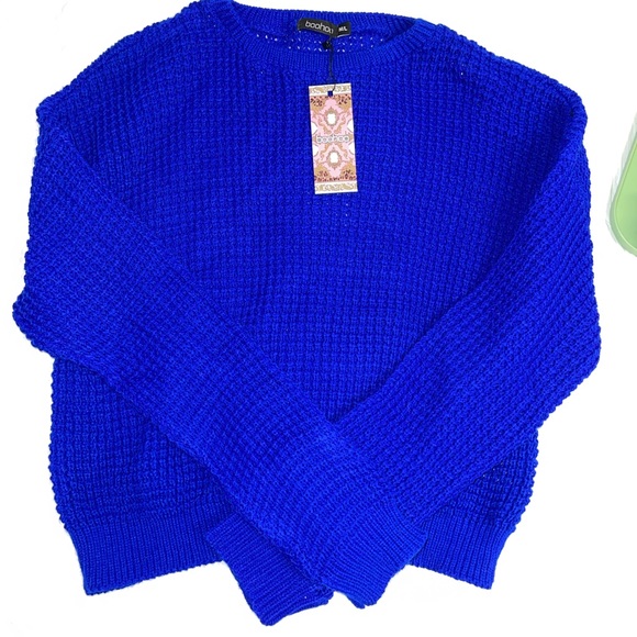 Blue sweater great for the fall! NWT - Picture 1 of 2